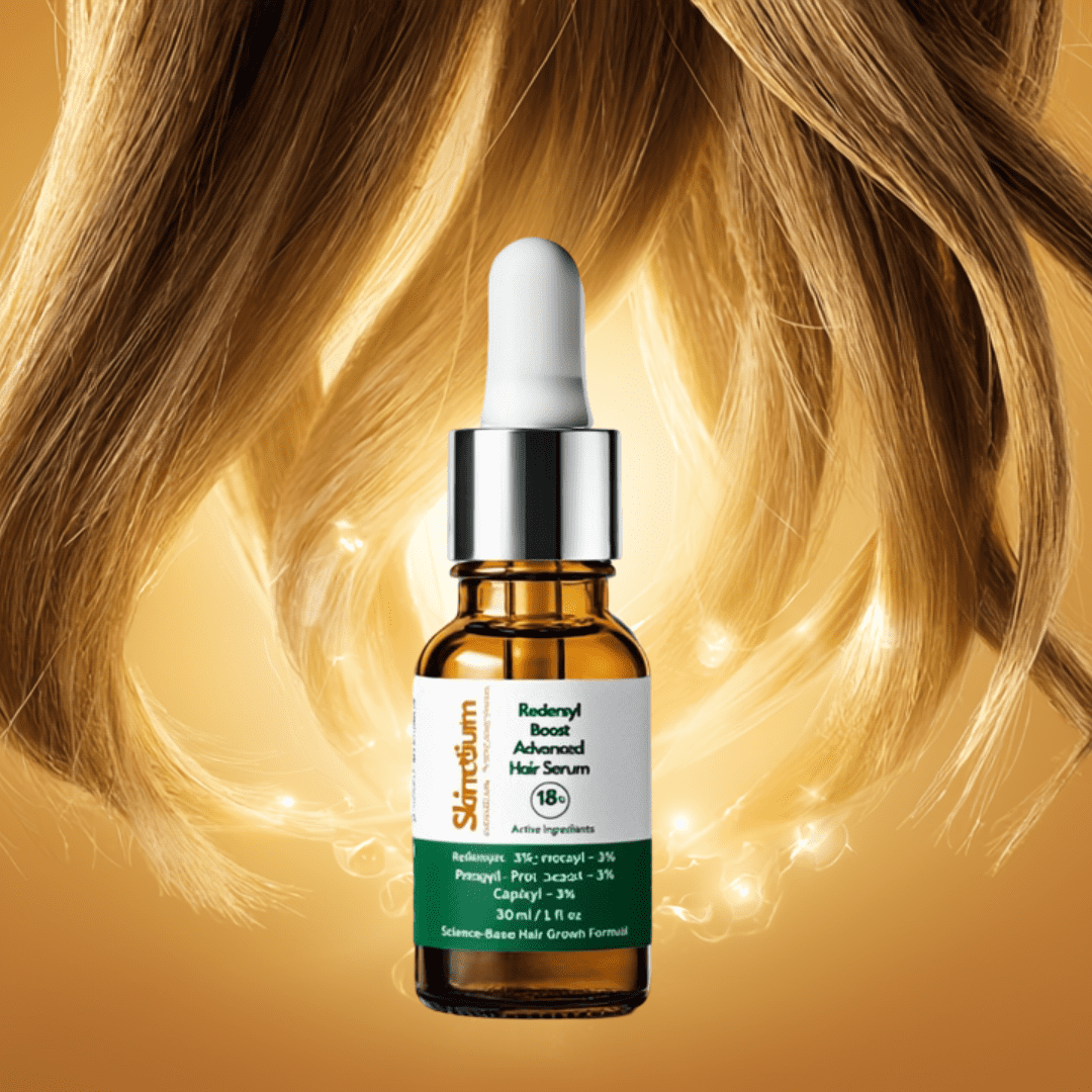 Home 20 Skinetium hair serum – regrow hair, strengthen roots, restore hairline